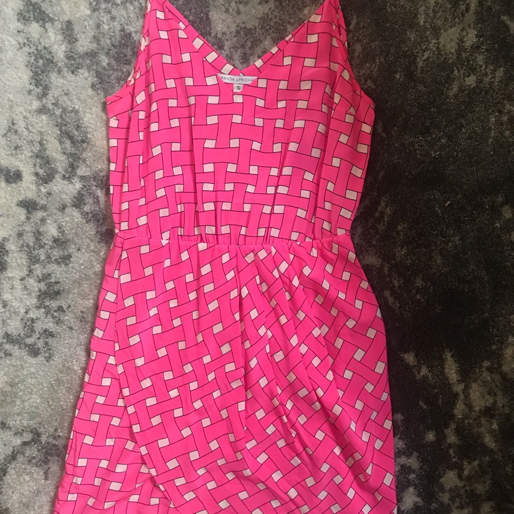 Madison Uprichard silk pink Madison Dress